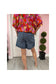 High Waist Soft Tie Baggy Shorts