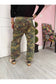Slouchy Cropped Relaxed Camo Pants