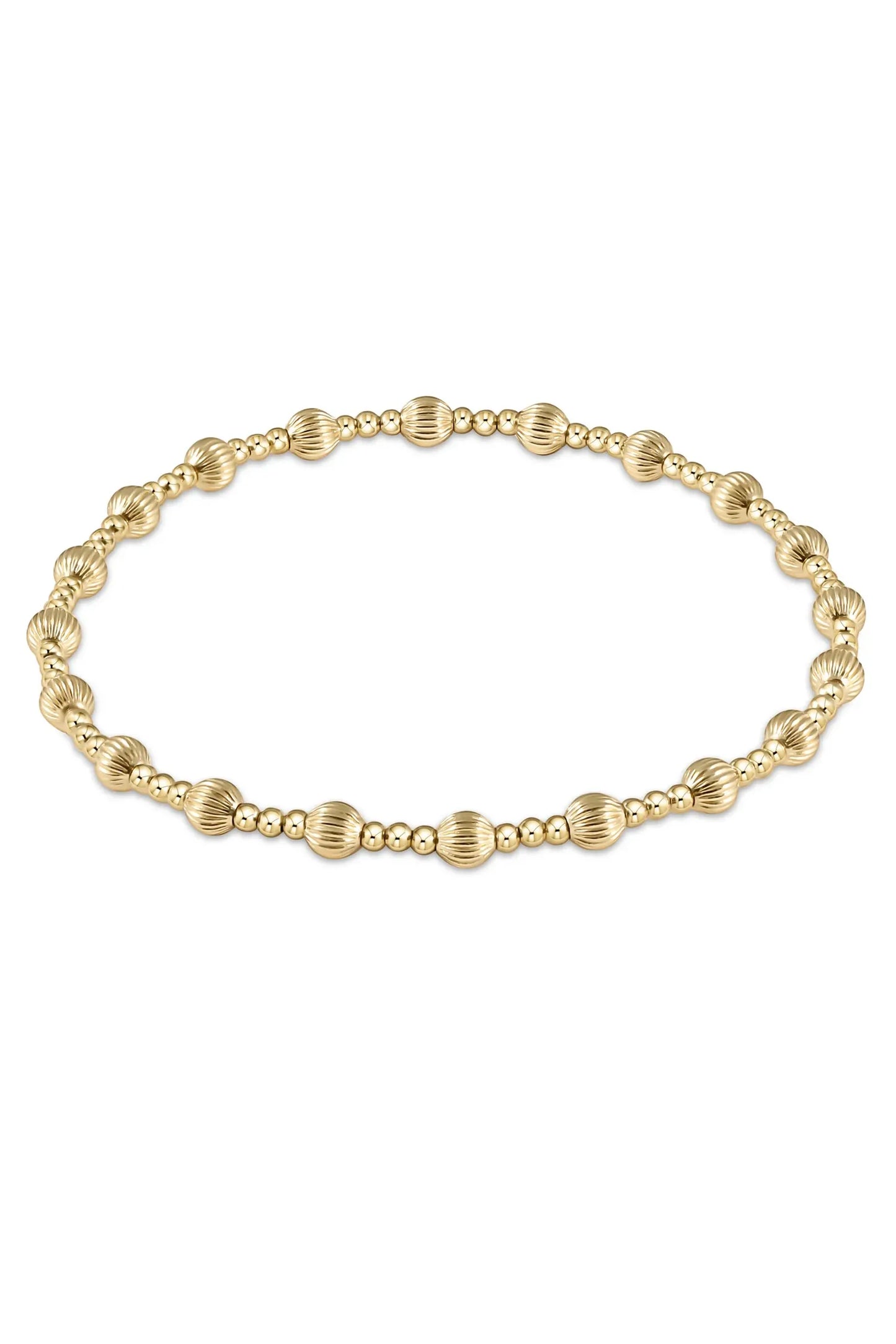 EN Dignity Sincerity Gold 4mm Bracelet✔️