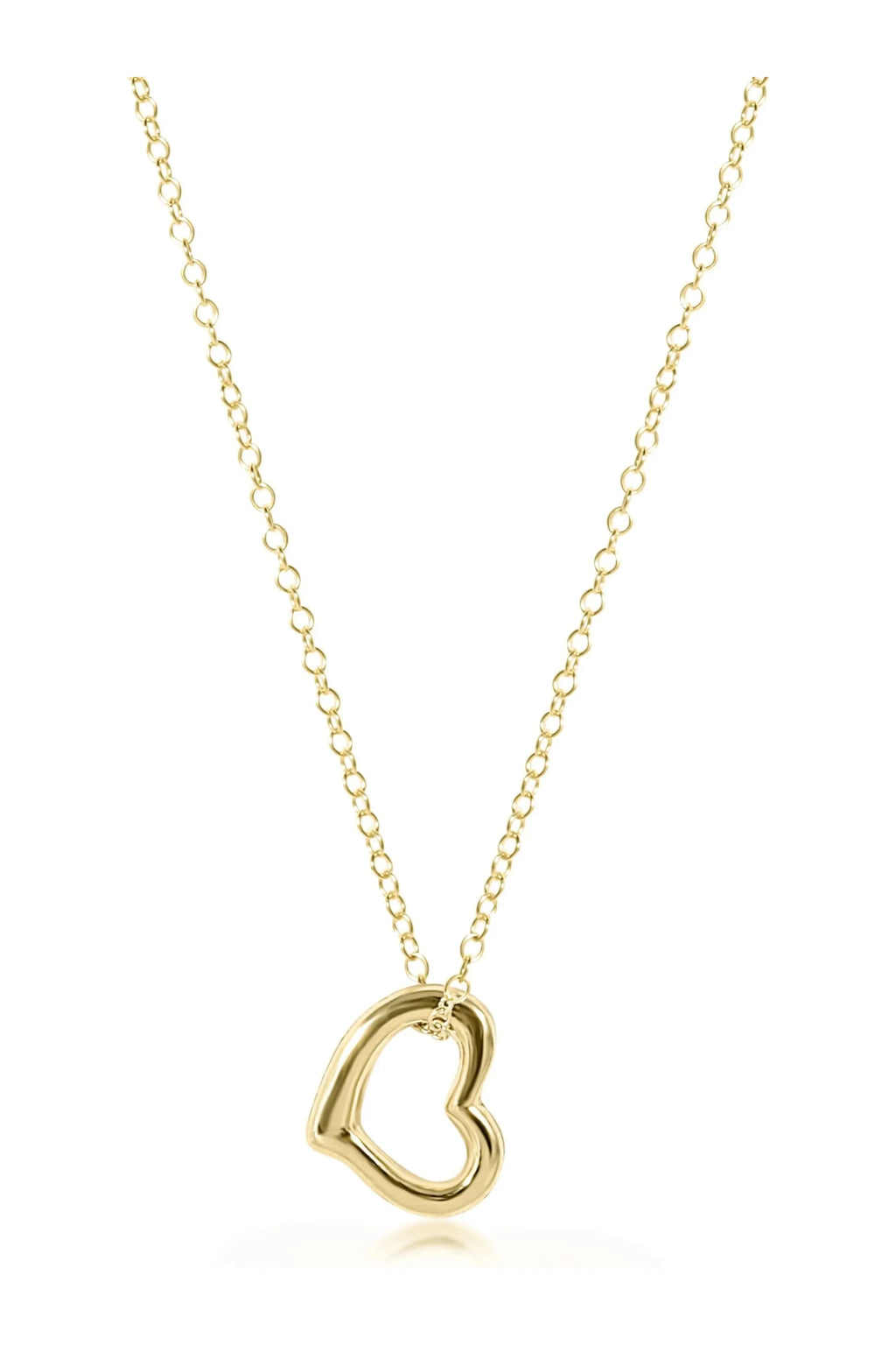 16 in Love Gold Charm Necklace