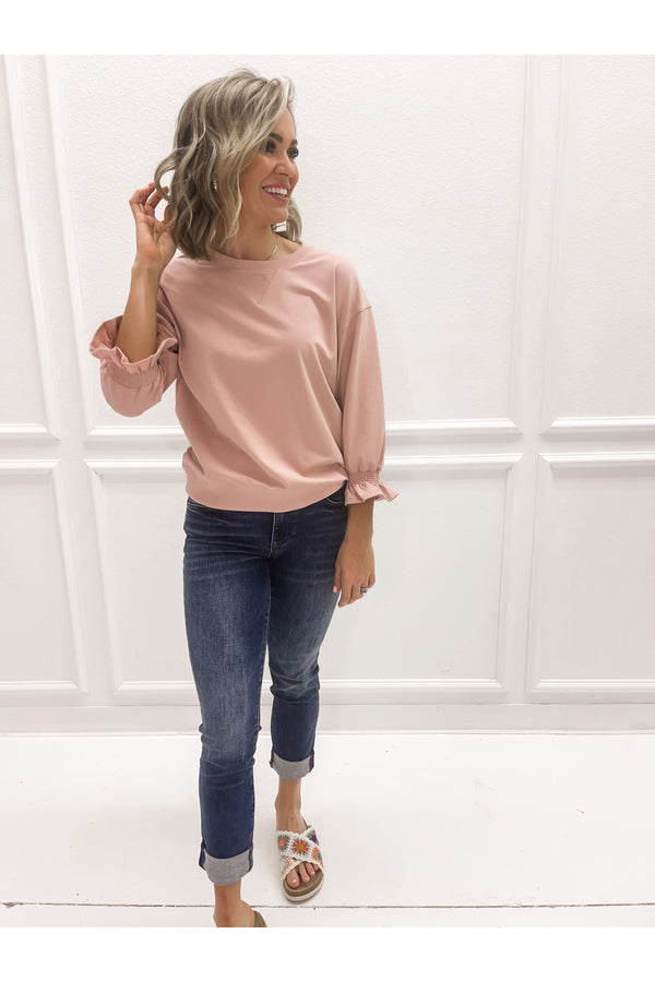 Drea 3/4 Sleeve Top