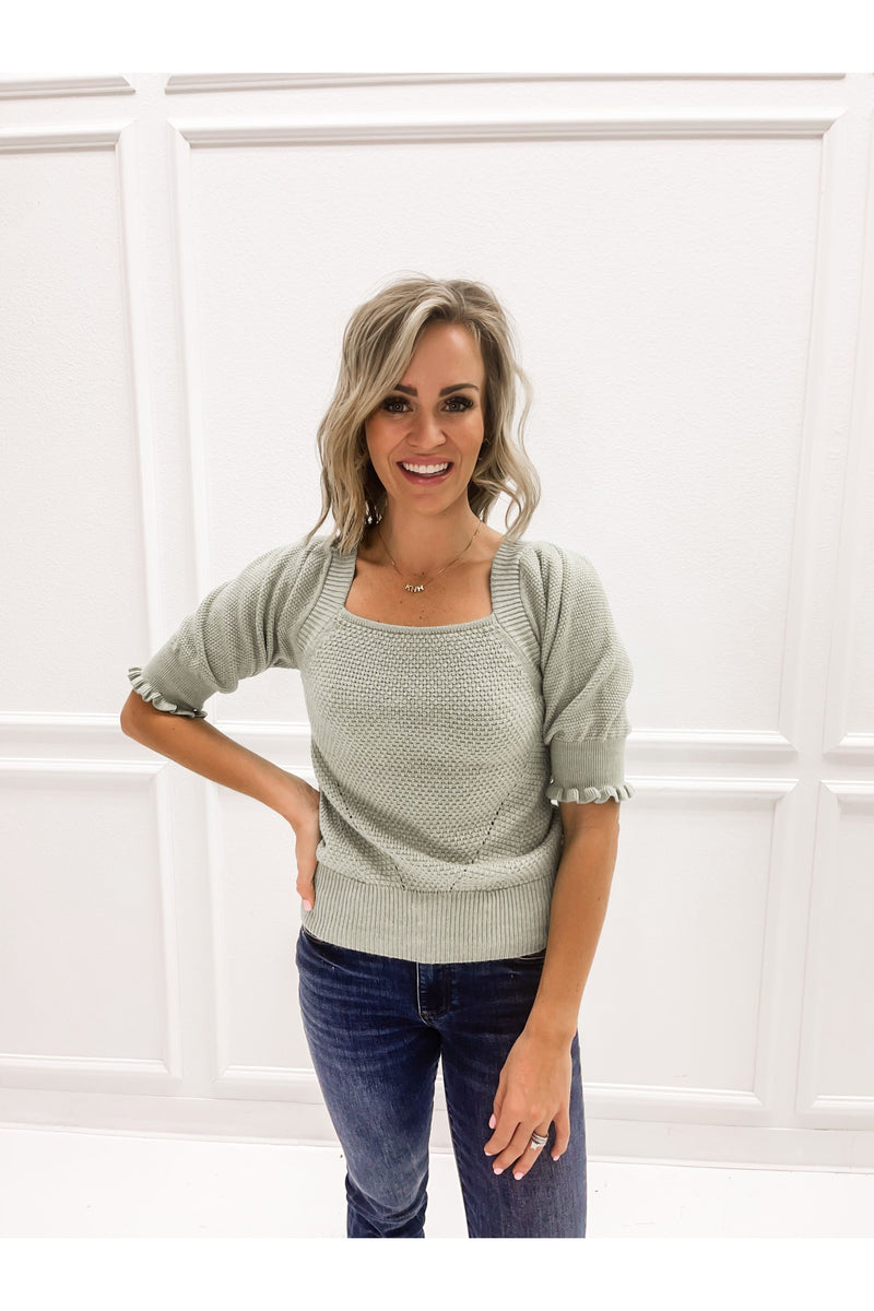 Eloise Square Neck Sweater