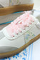 Axel White Floral Sneaker