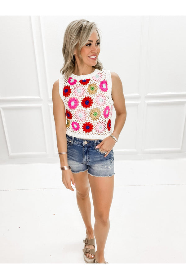 Sweet Summertime Crochet Vest