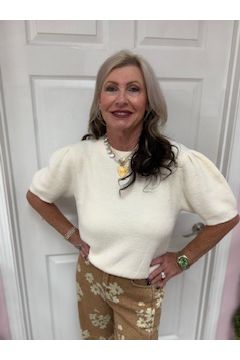 Butter Cream SS Sweater