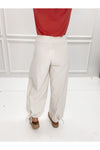 Vintage Cream Barrel Pants