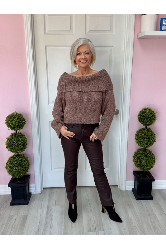 Off the Shoulder Sweater