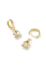 KS Ghost Gold Convertible Earrings