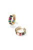 KS Jamie Huggie Earrings- Multi