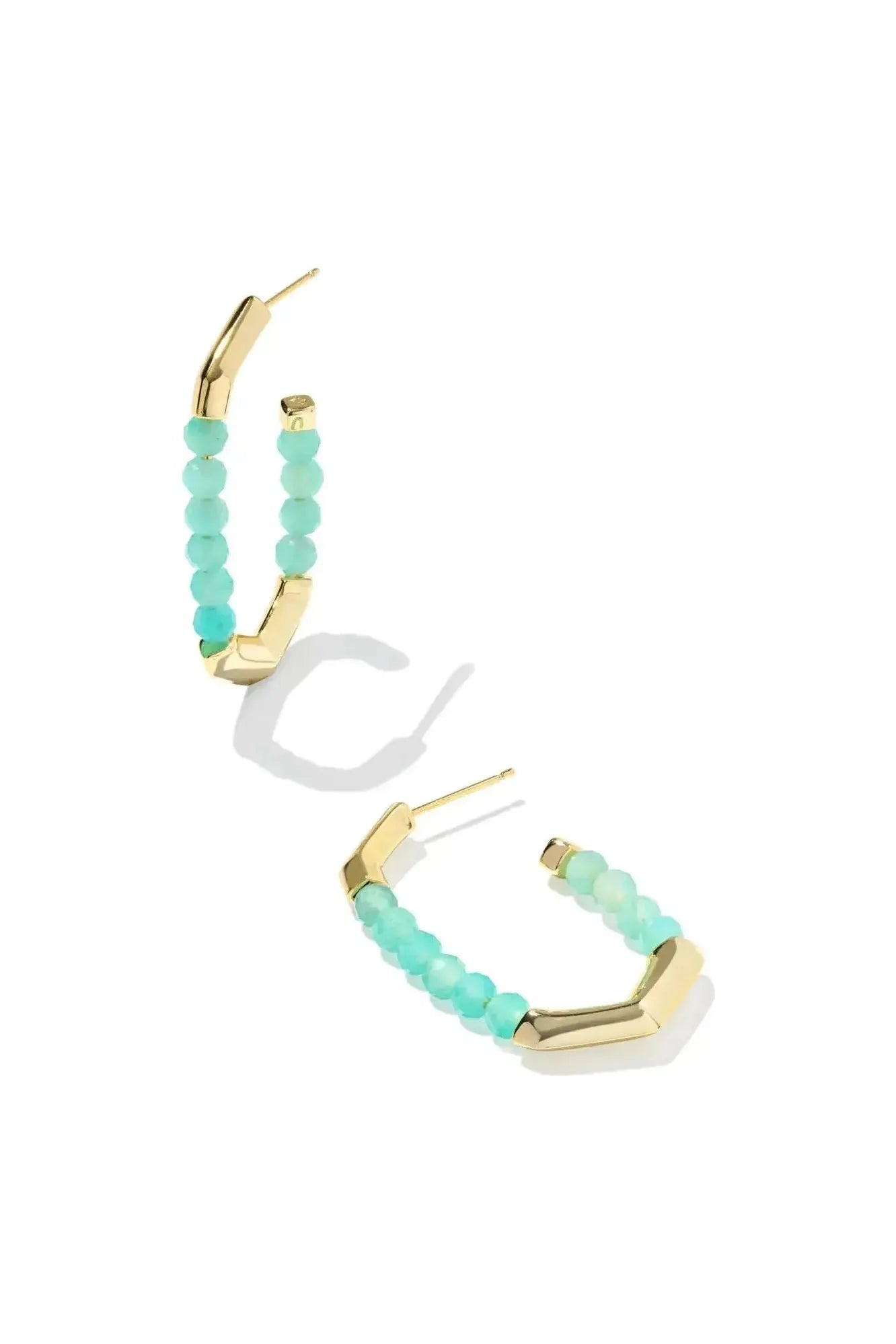 Sylvia Gold Hoop Earrings