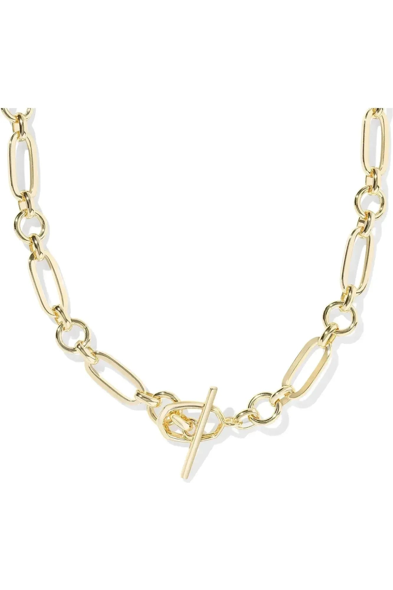 Sylvia Metal Link and Chain Necklace
