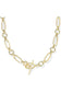 Sylvia Metal Link and Chain Necklace