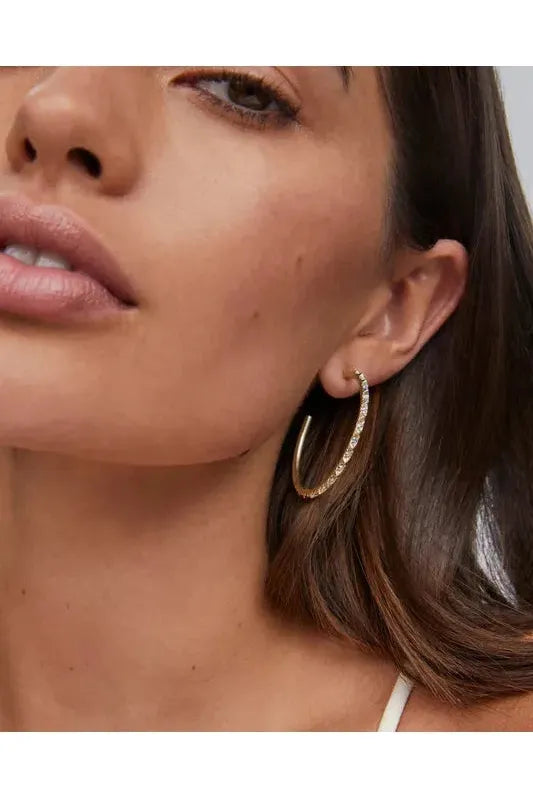 Veronica Hoop Earrings