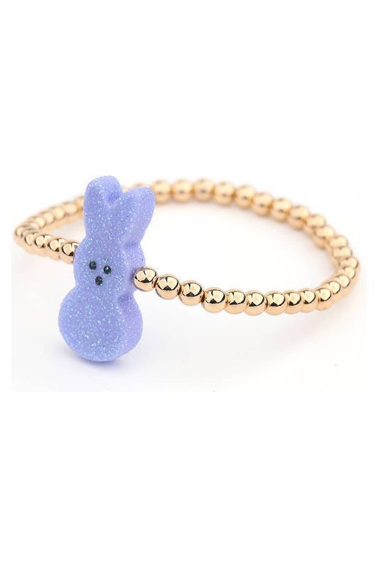 Kids' Acrylic Peeps Bunny Bracelet