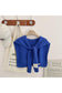 Solid Color Knitted Knotted Shawl