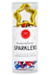 Mini 4" Gold Star Sparkler Wands - 4th of July - Tube of 4