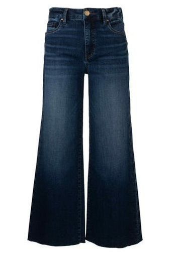 Meg High Rise Fab AB Raw Hem