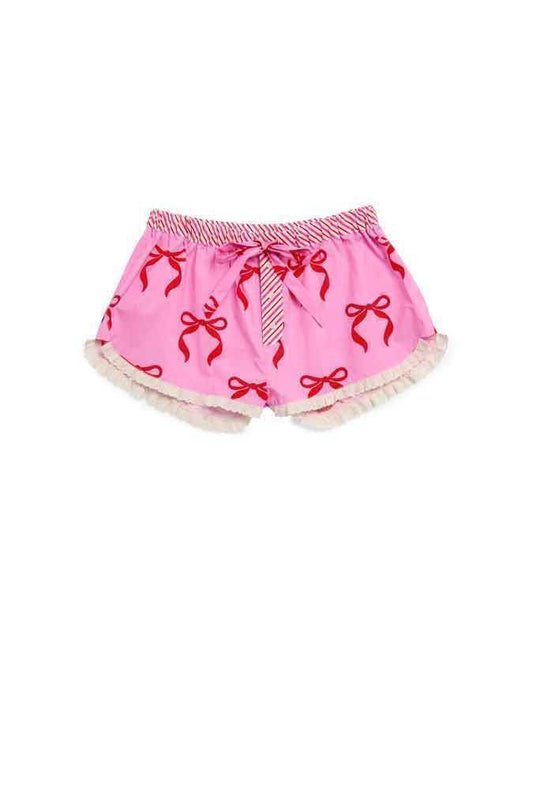 Pink Bow Boxer Shorts