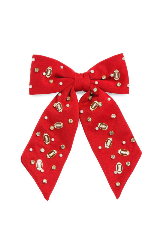 Game Day Charms Bow Clip