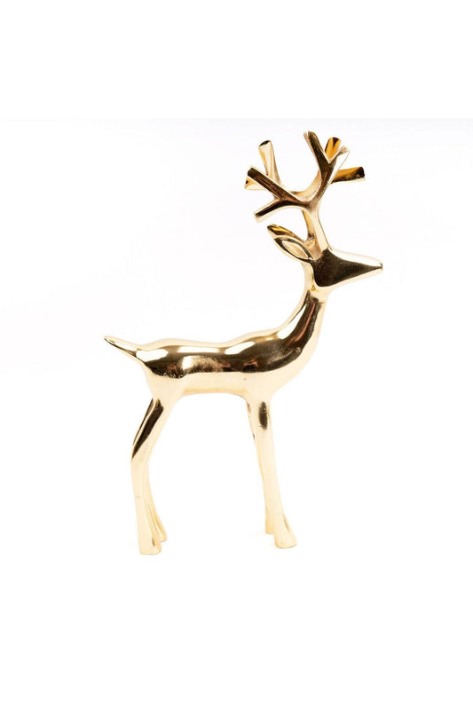 Gold Decorative Reindeer -