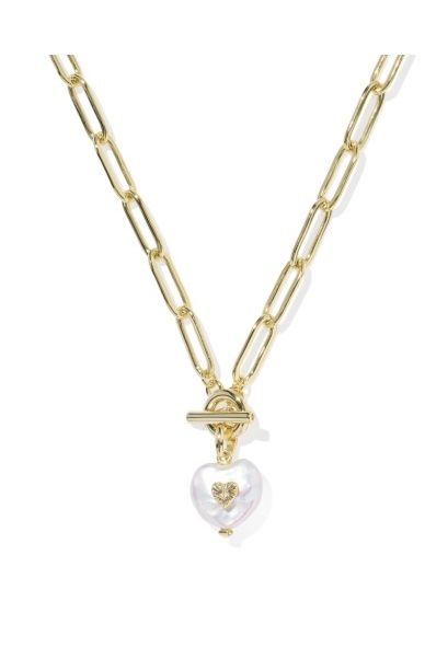 KENDRA SCOTT Sasha Short Heart Pendant Necklace