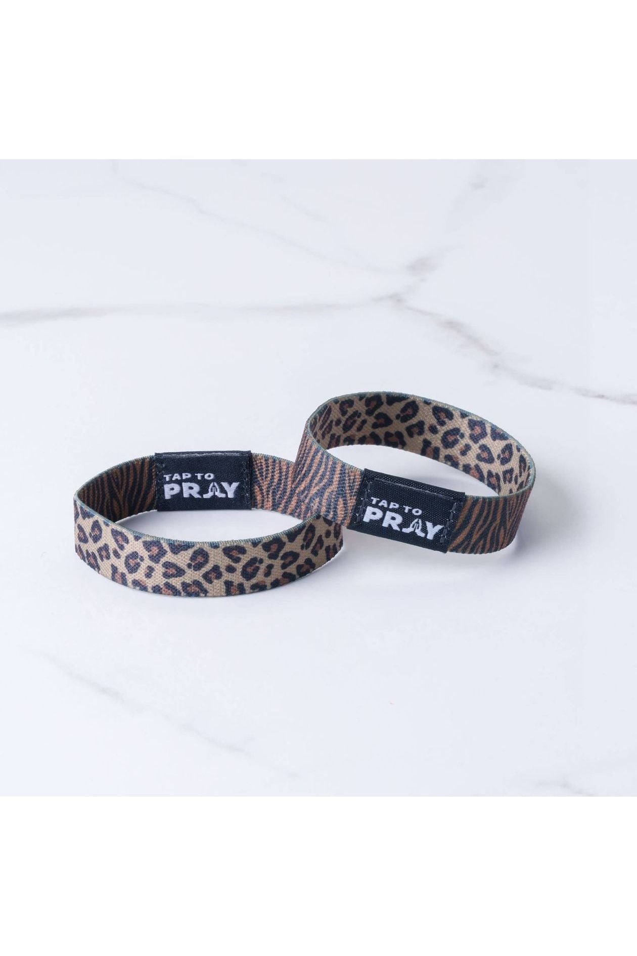 Tap To Pray™ Wristbands - Safari Leopard