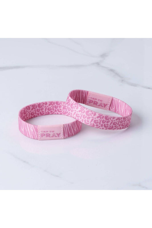 Tap To Pray™ Wristbands - Safari Rose