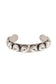 P Tova Keira Cuff- Antique Silver/Clear