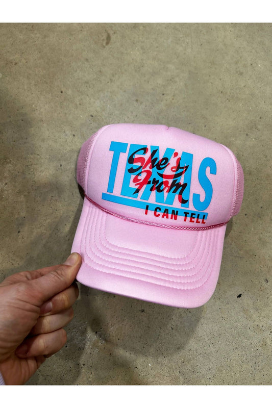 She's from Texas I Can Tell Trucker | Western Hats | Rodeo