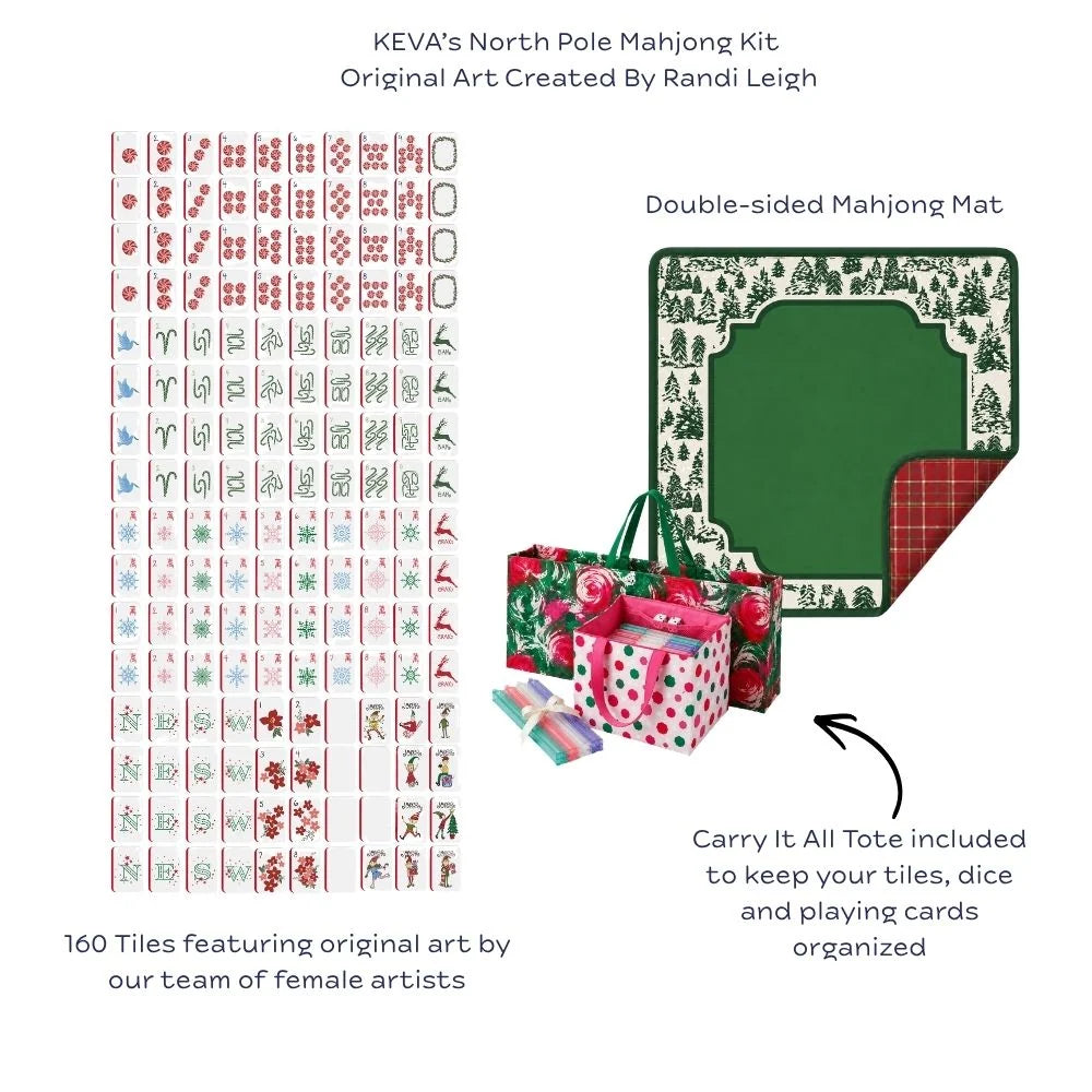 North Pole Mahjong Tile Collection
