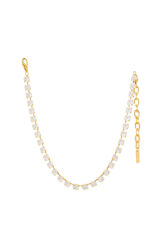 Oakland Necklace in White Matt