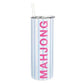 Mahjong Skinny Tumblers
