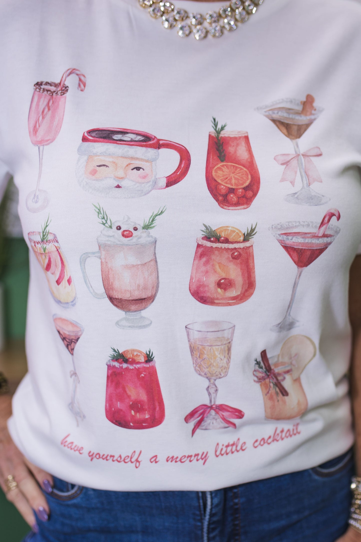 Merry Little Cocktail Tee