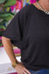 Hi Low Crew Neck Top