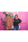 Hi Low Crew Neck Top
