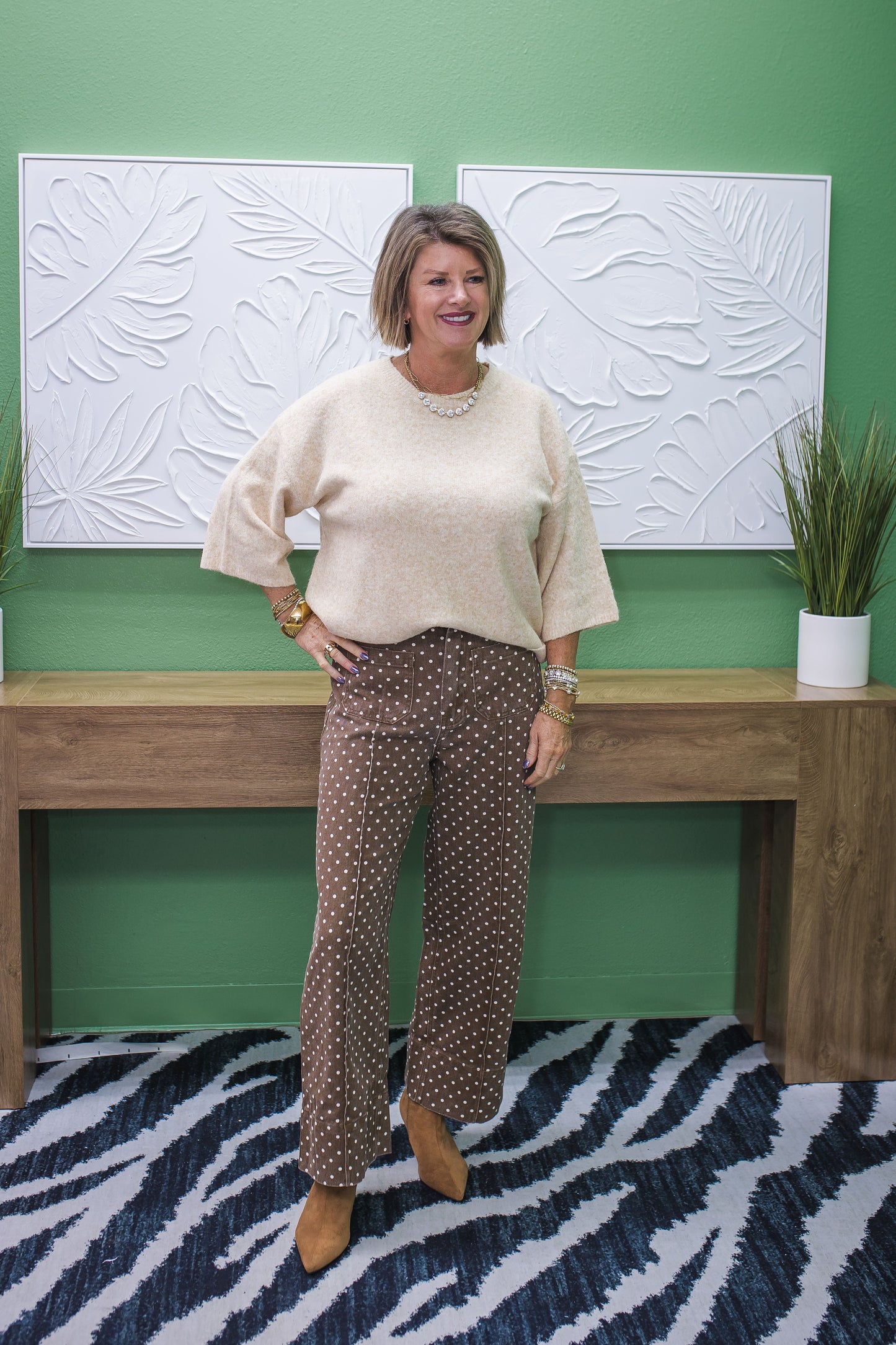 Whimsy Polka Dot Pants