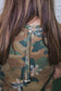 Camo Floral Print Dress
