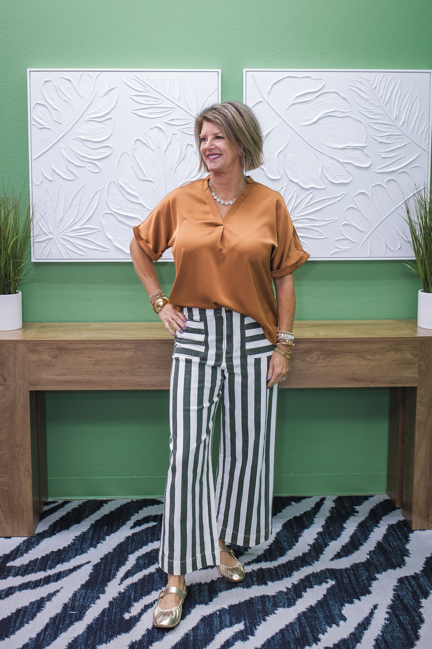 Straight Up Stripes Pants