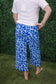 Colette Cropped Wide-Leg Leopard Pants