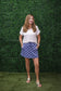 Refined Denim Polkadot Skort