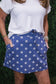 Refined Denim Polkadot Skort