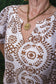 Lana Brown Patterned Blouse
