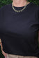 Tricia Folded Sleeve Tee