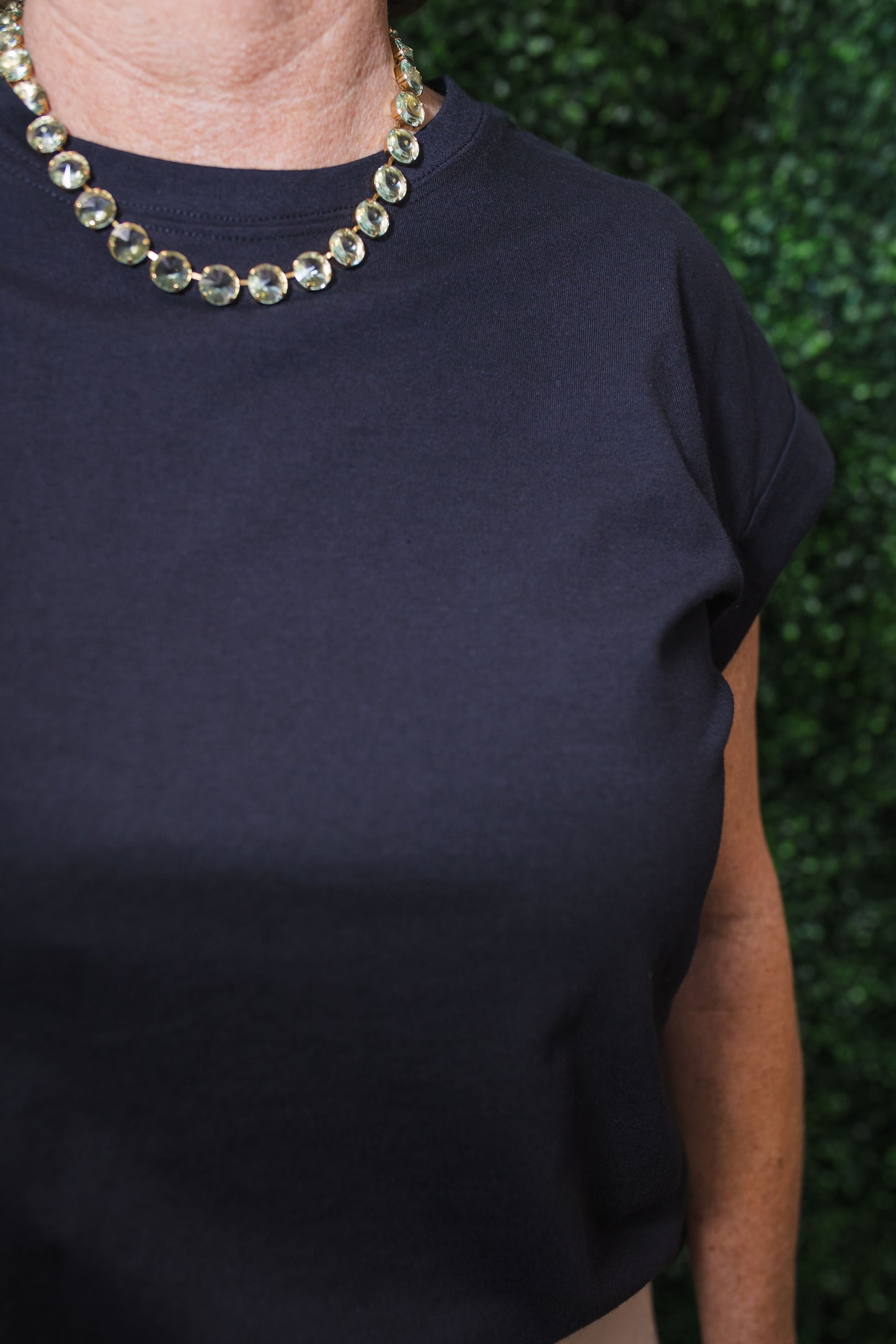 Tricia Folded Sleeve Tee