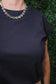 Tricia Folded Sleeve Tee