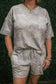 Camo Print Short Set