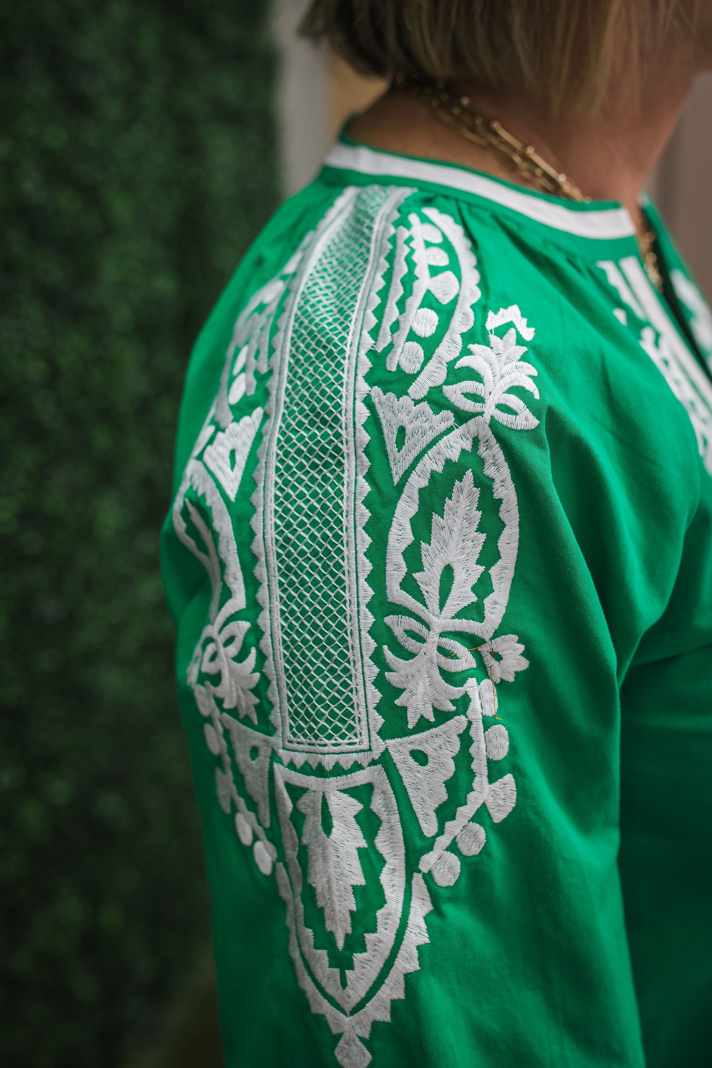 Indie Embroidered Top