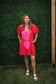 Melanie Baroque Applique Dress