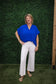Krissy Crinkle Fabric Top