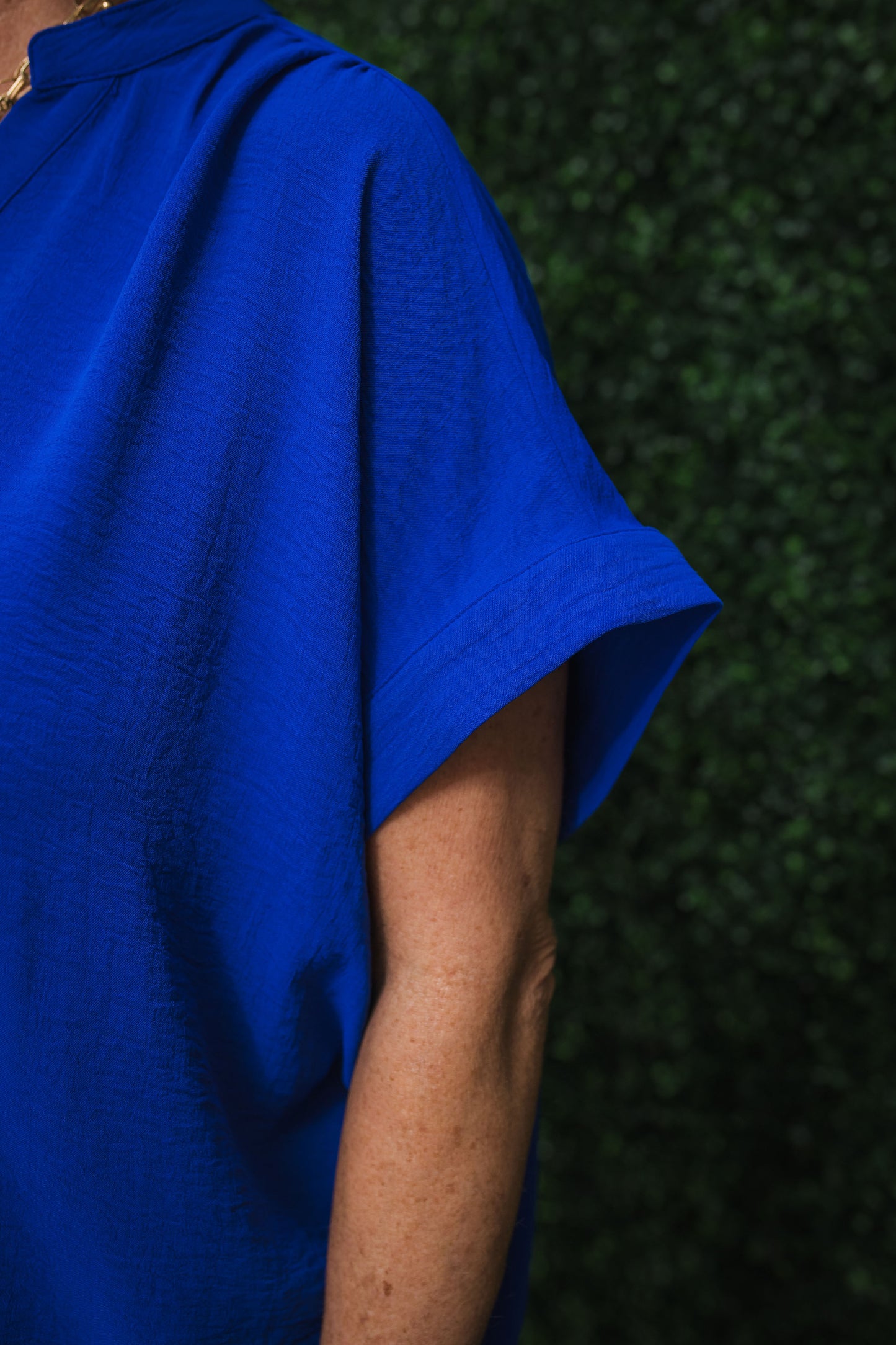 Krissy Crinkle Fabric Top